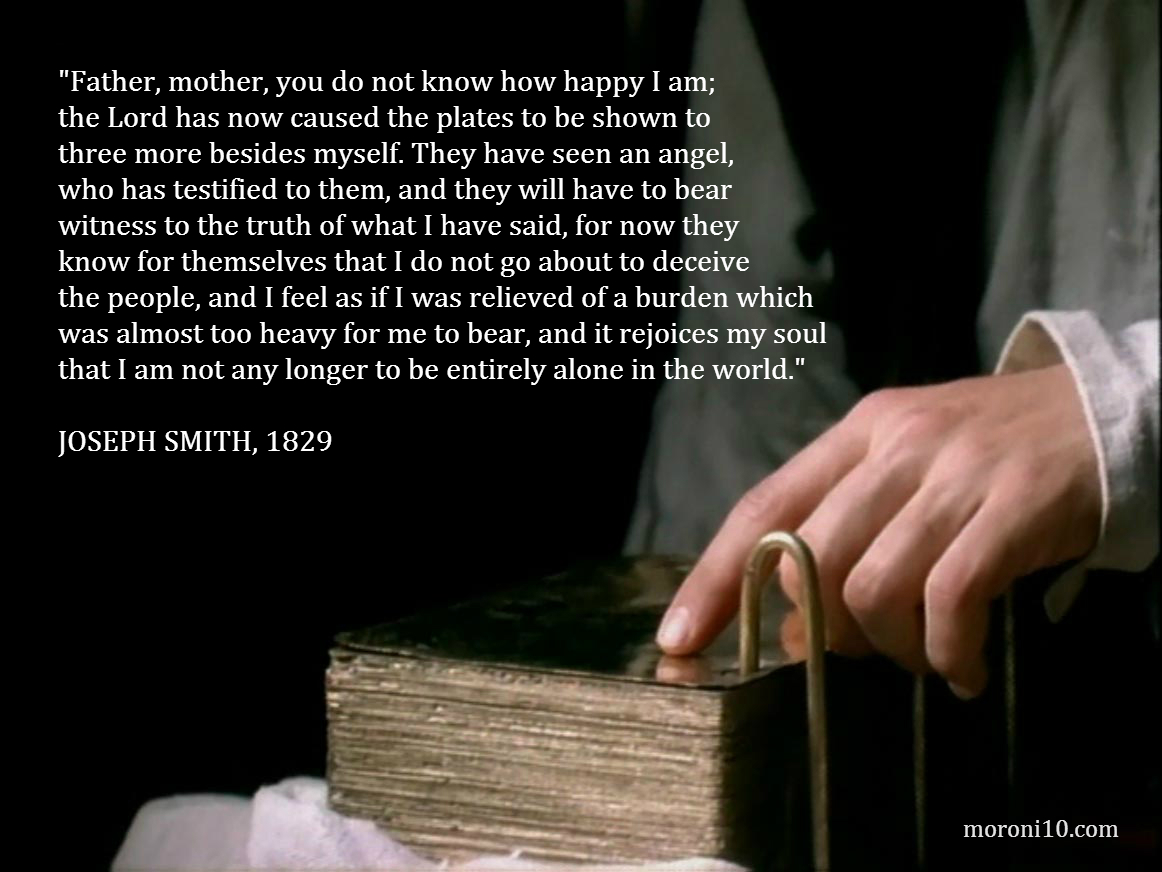 Joseph Smith and the Golden Plates
