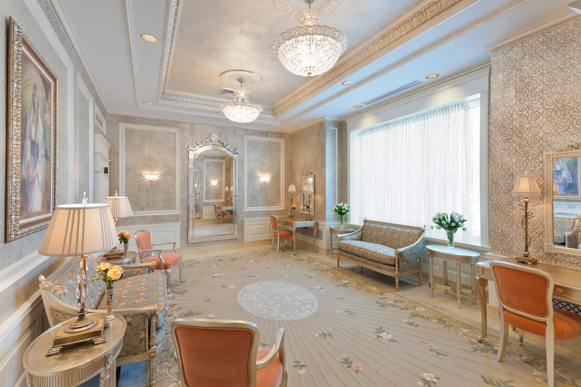 The Brigham City, Utah Temple Bride's Room