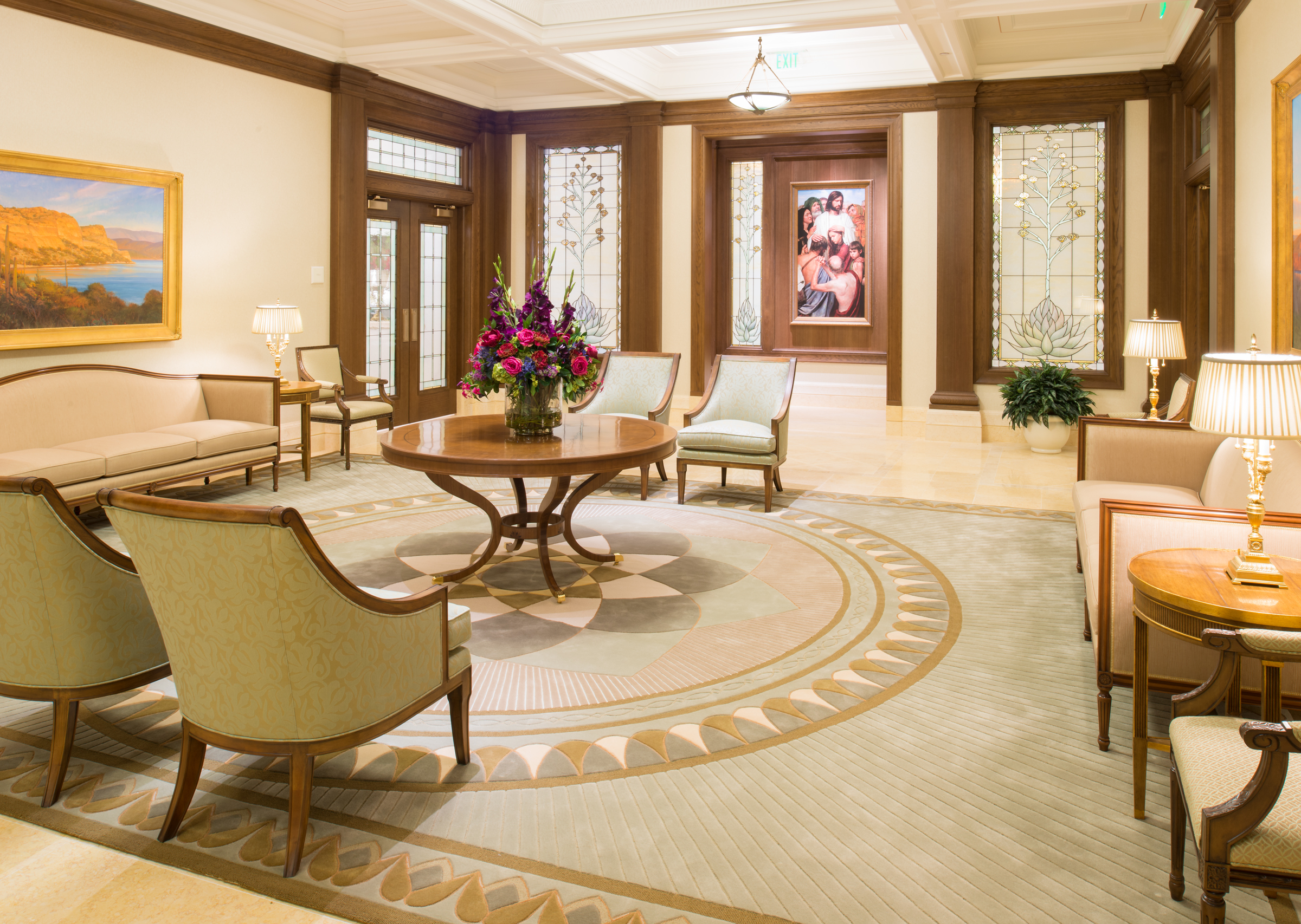 Gilbert, Arizona Temple Waiting Area