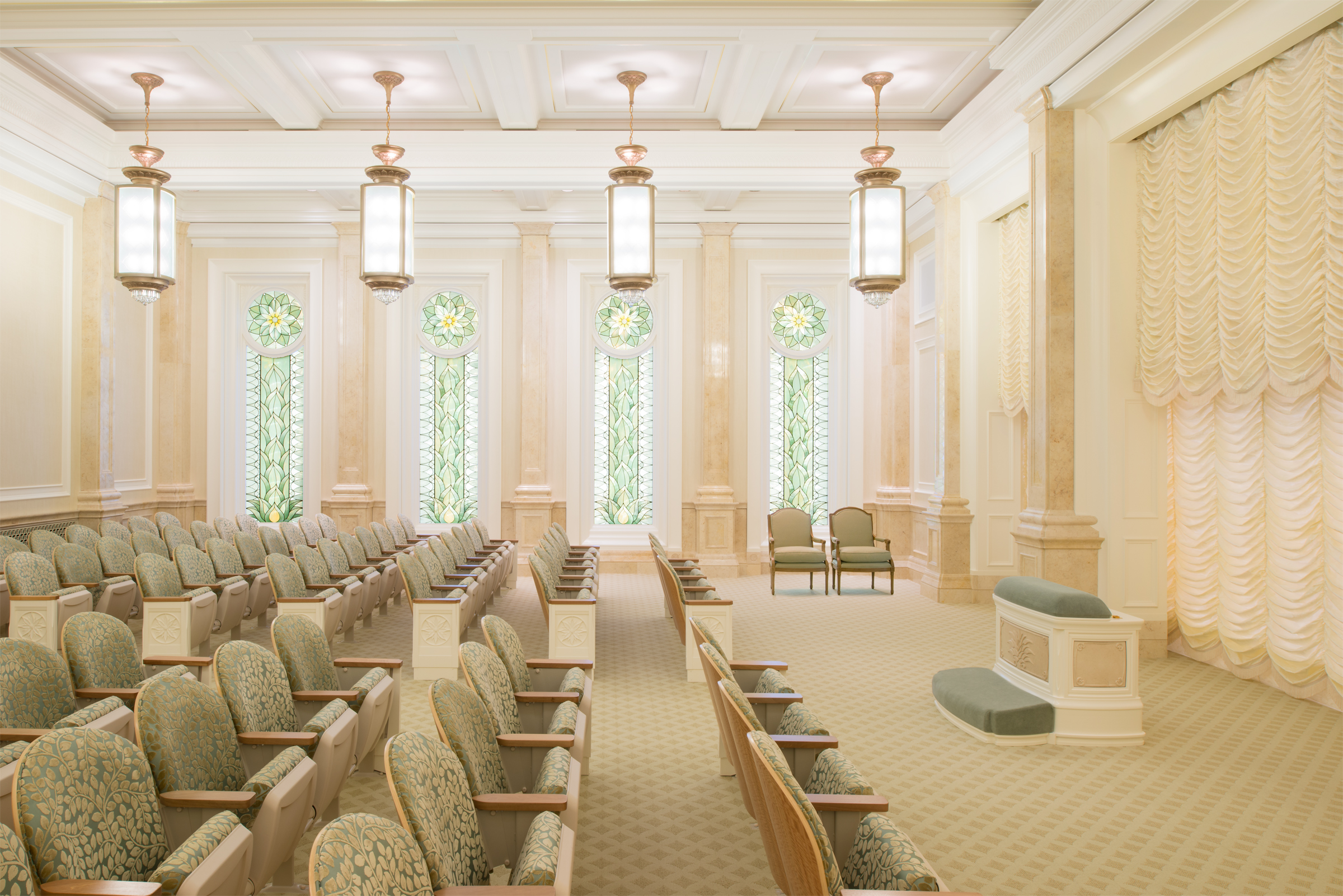 The Gilbert, Arizona Temple Ordinance Room
