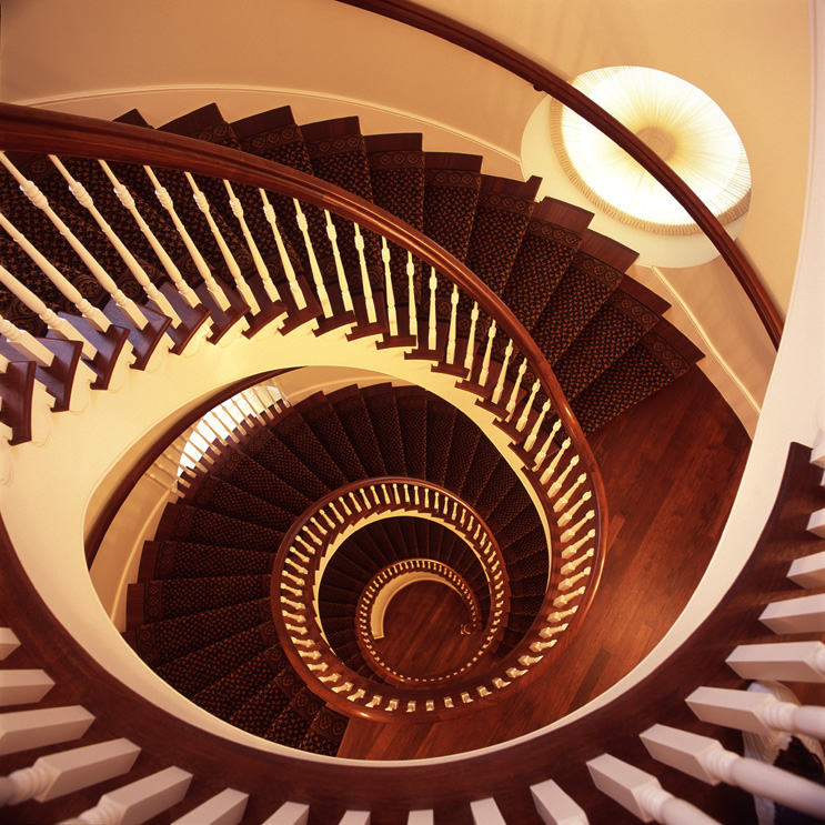 Nauvoo, Illinois Temple Spiral Staircase