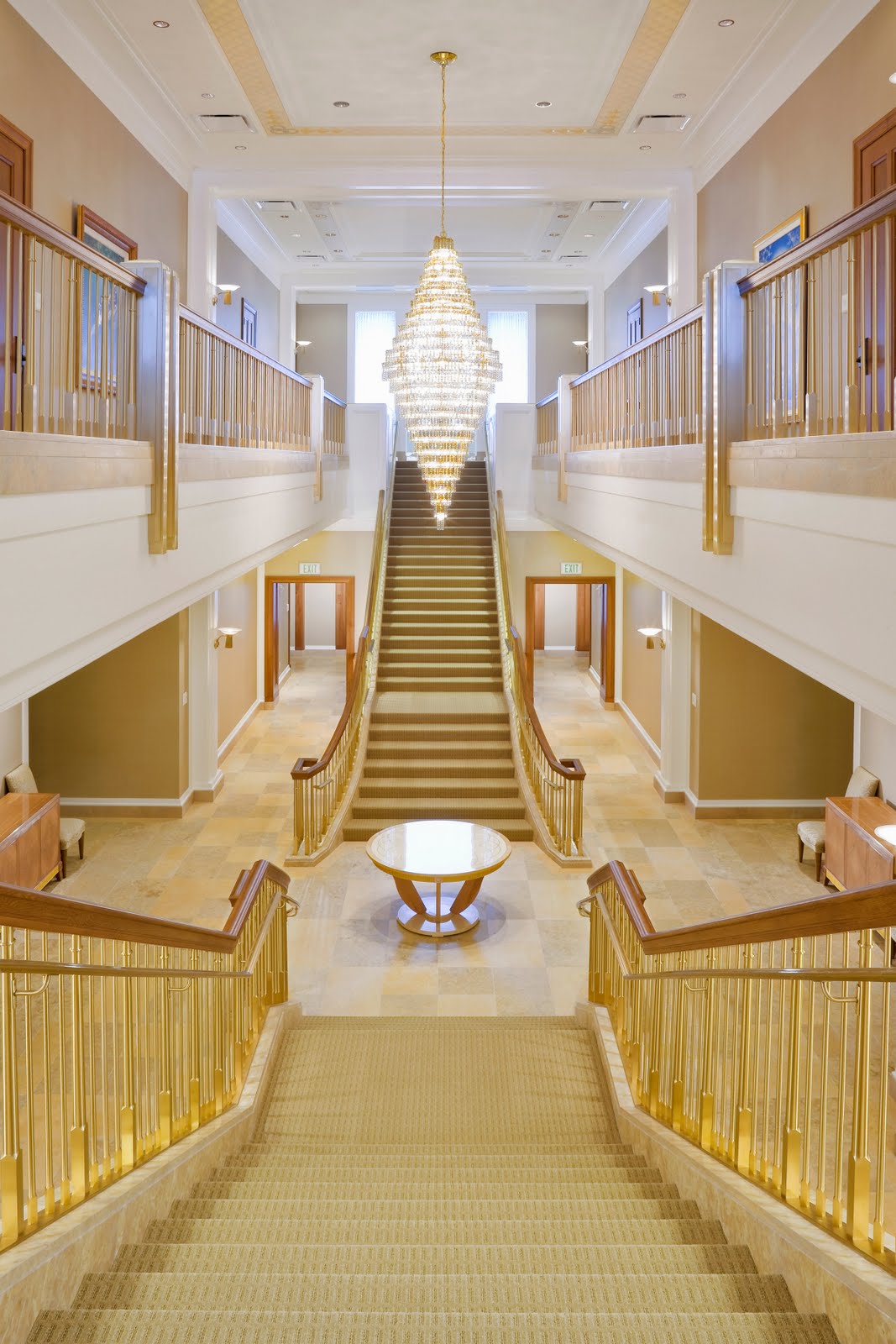 Oquirrh Mountain, Utah Temple Staircase