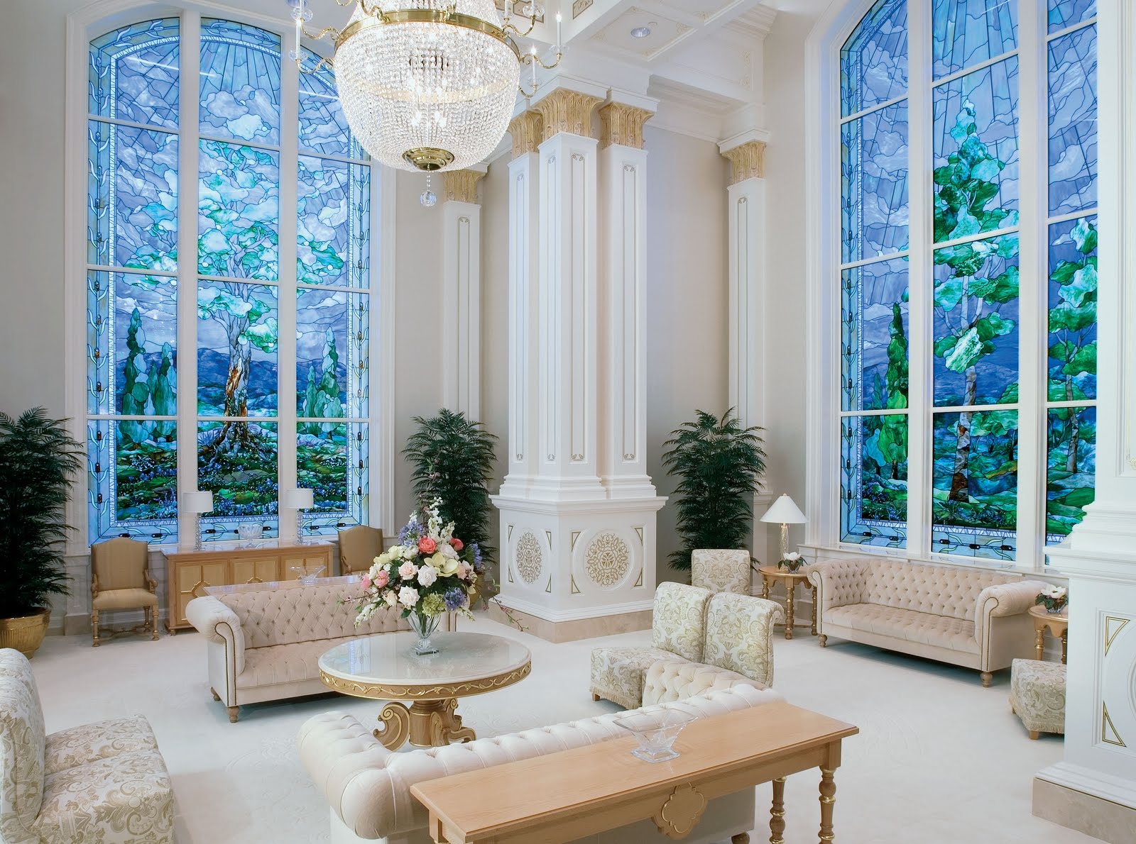 The San Antonio, Texas Temple Celestial Room