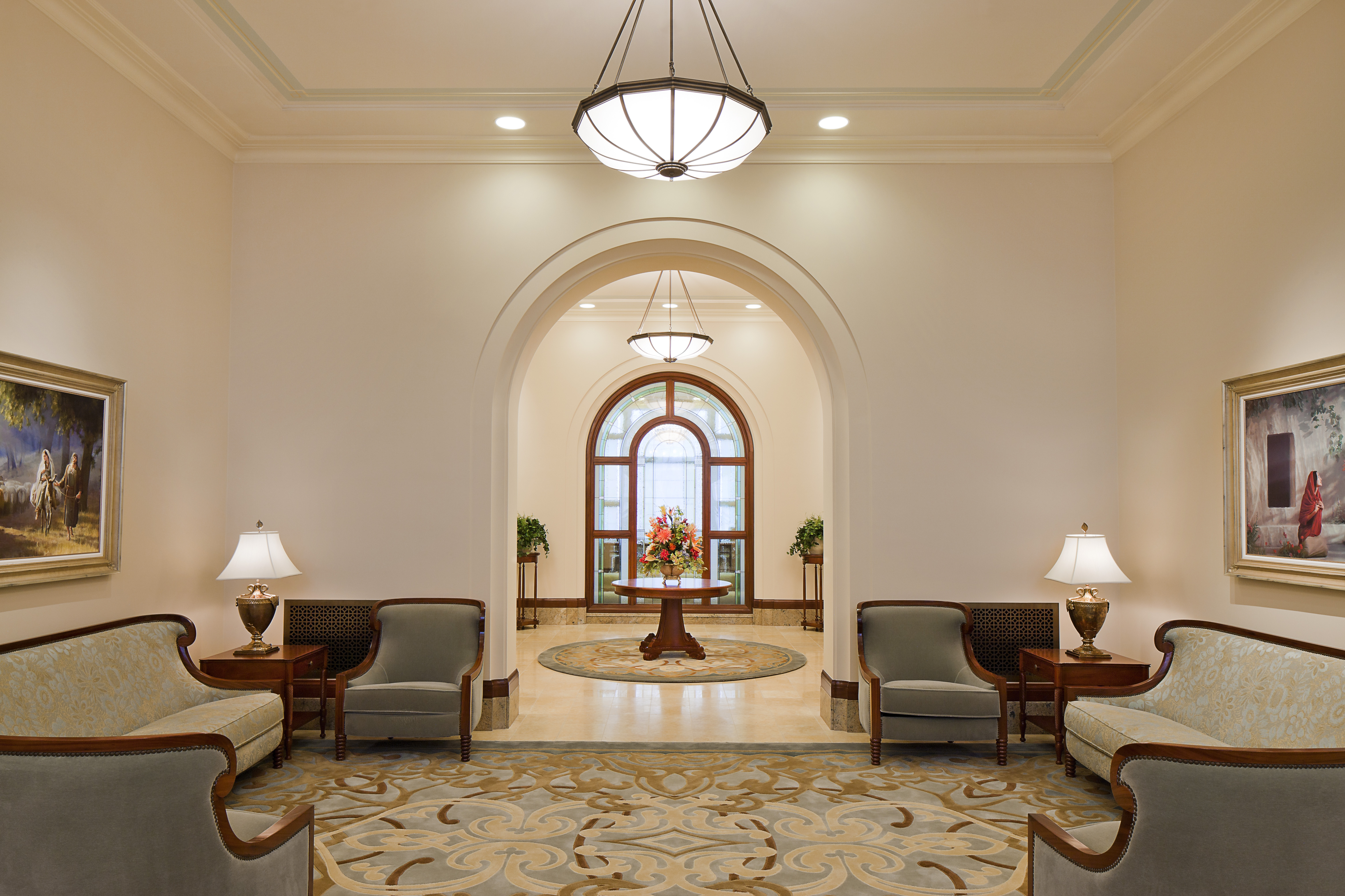 San Salvador, El Salvador Temple Waiting Area