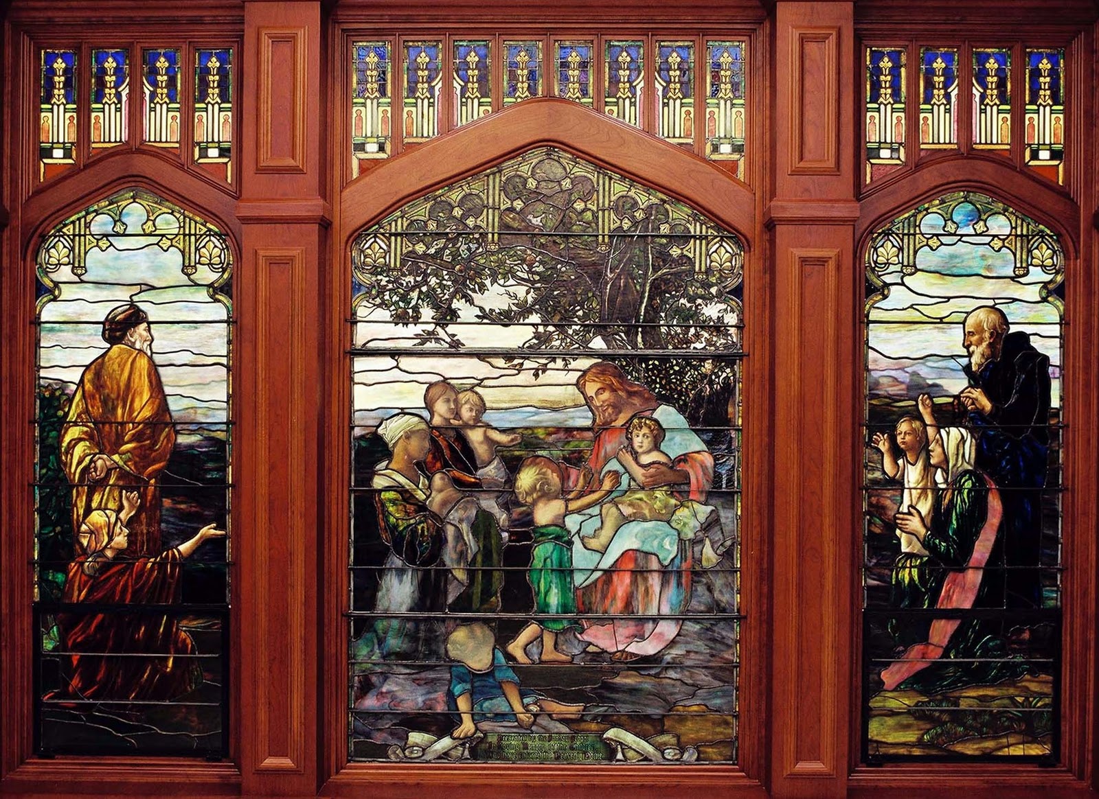 Snowflake, Arizona Temple Stained Glass