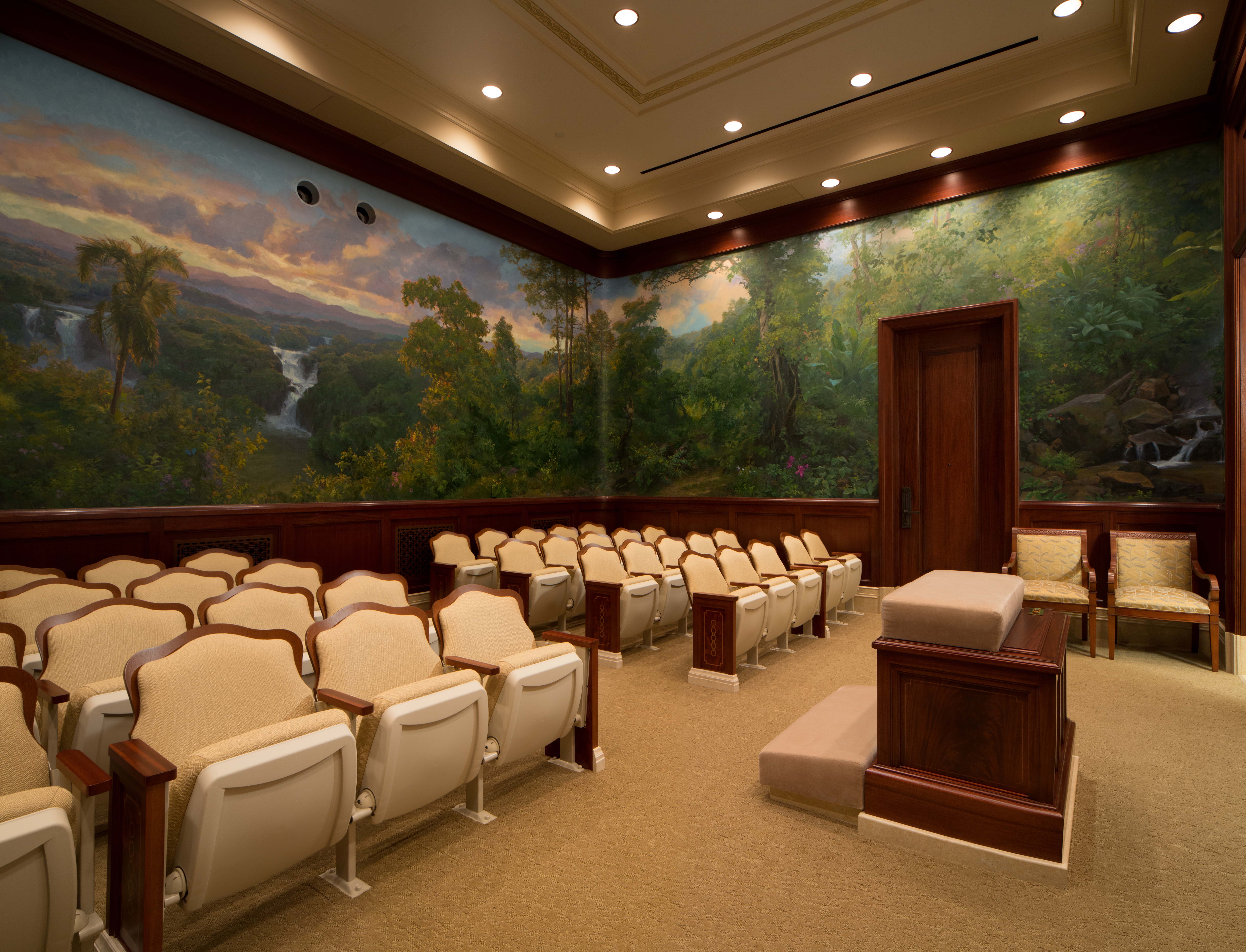 The Tegucigalpa, Honduras Temple Ordinance Room