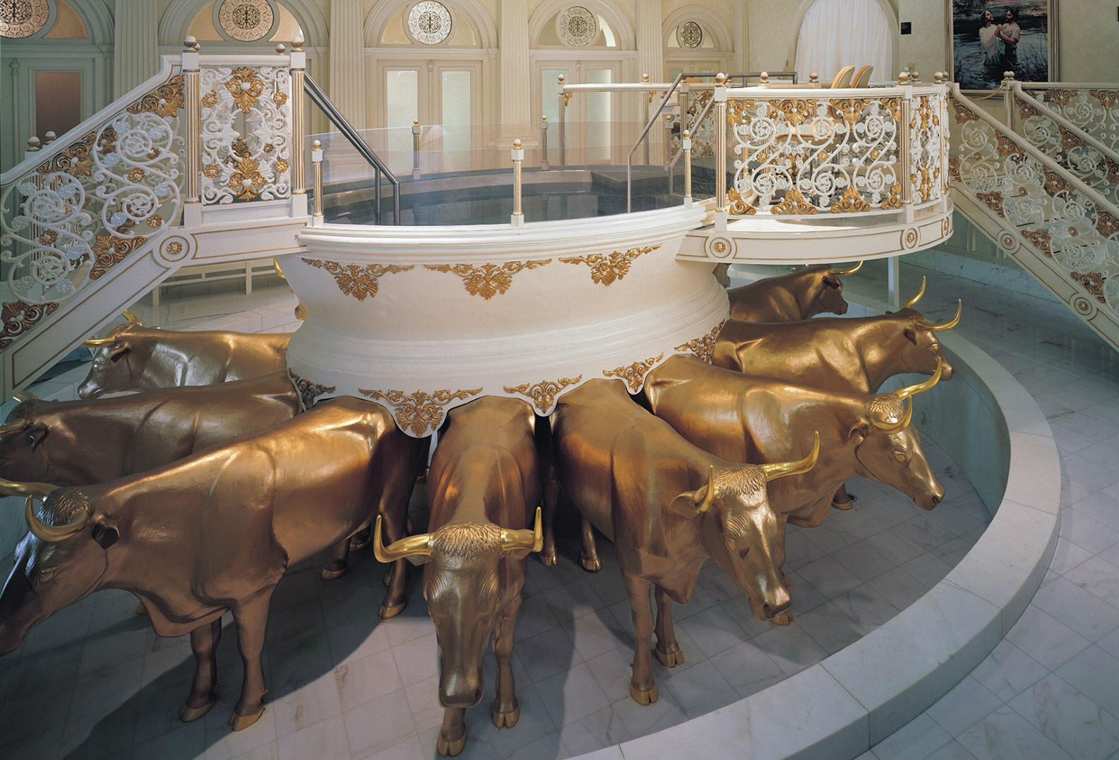 The Salt Lake Temple Baptismal Font